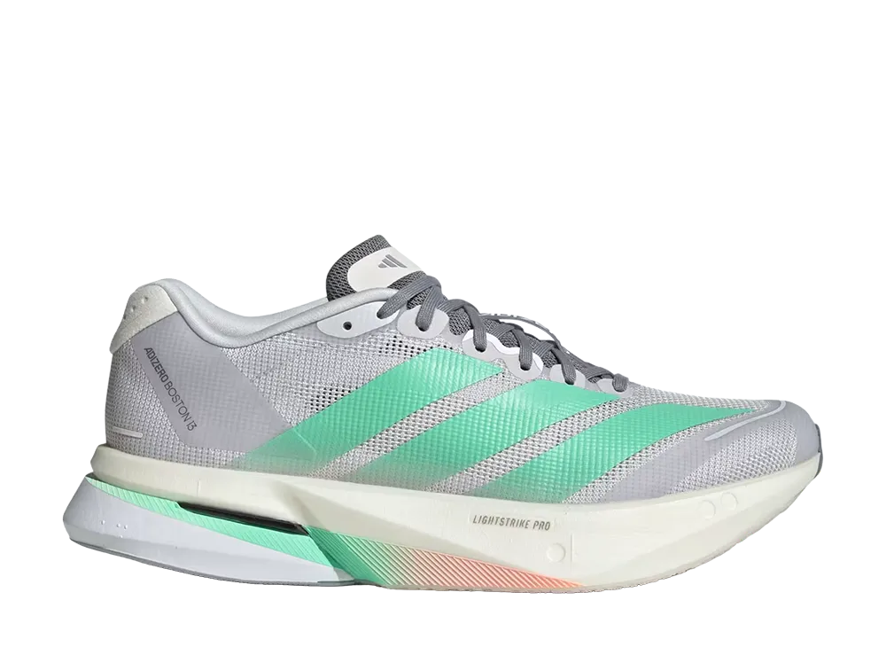 adidas Women's Adizero Boston 13 "Dash Grey/Pulse Mint"