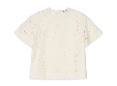 Marimekko Women's Alustus Unikko T-shirt "White"