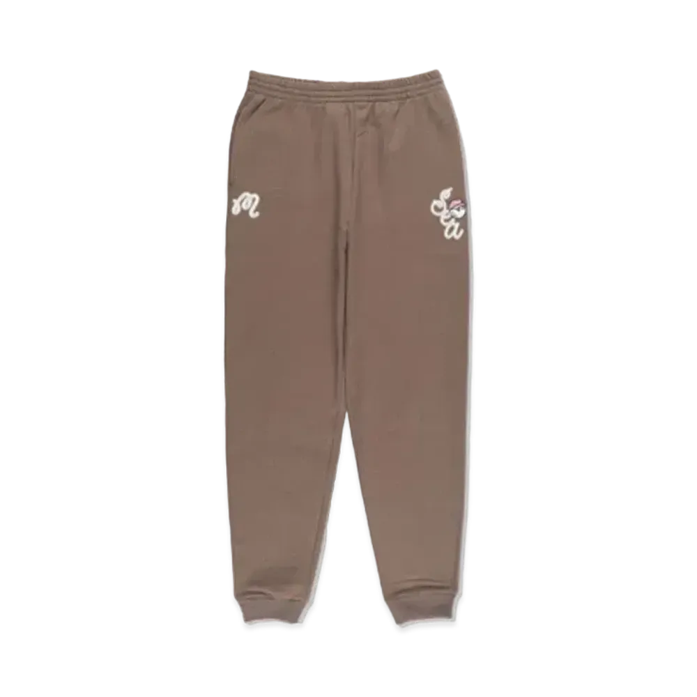 WIND AND SEA x Malbon Golf Sweat Pants "Sea Brown"
