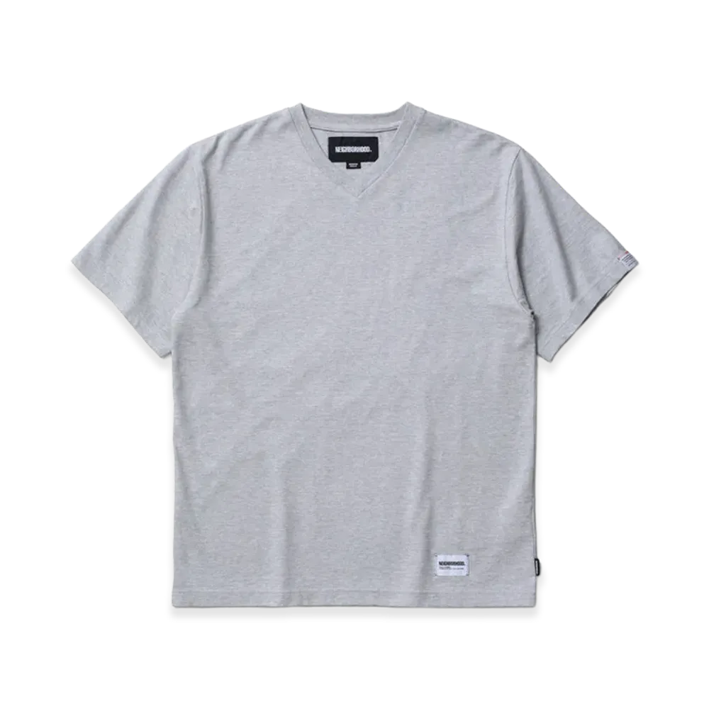 NEIGHBORHOOD Classic V-Neck SS "Gray"