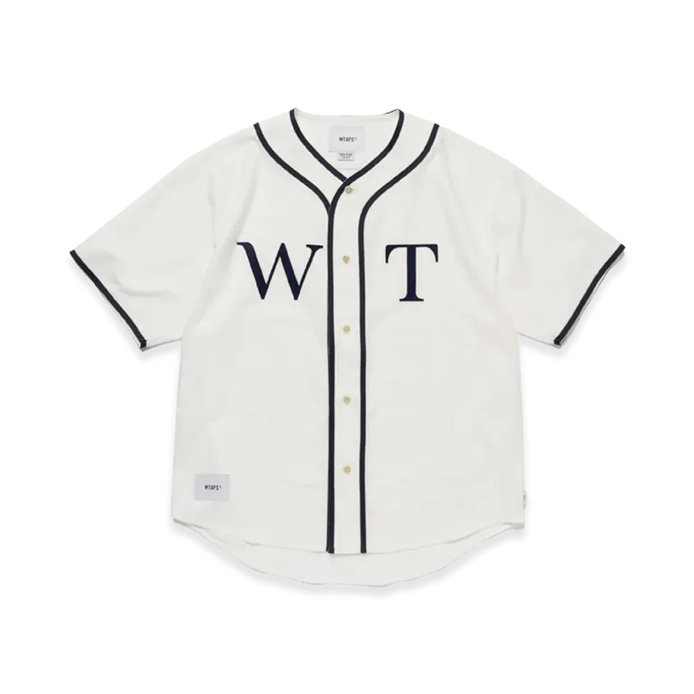 WTAPS League / SS / Cotton. Twill "White"