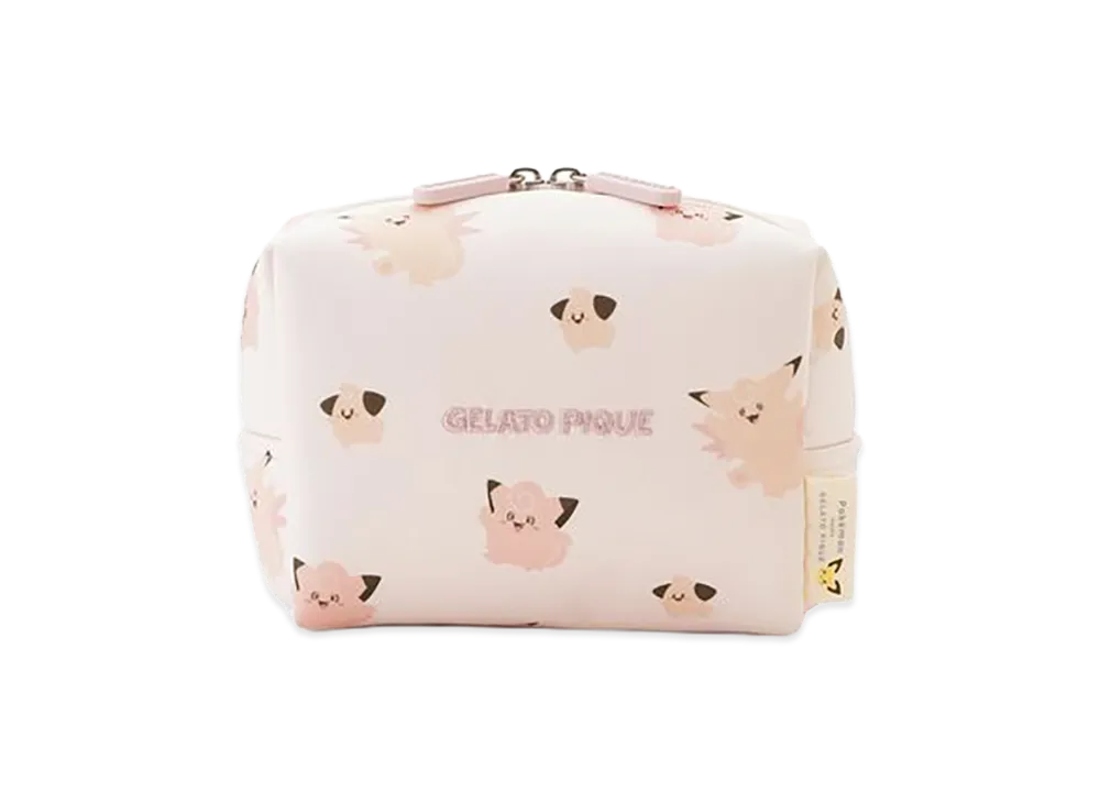 GELATO PIQUE x Pokemon Patterned Pouch "Pink"