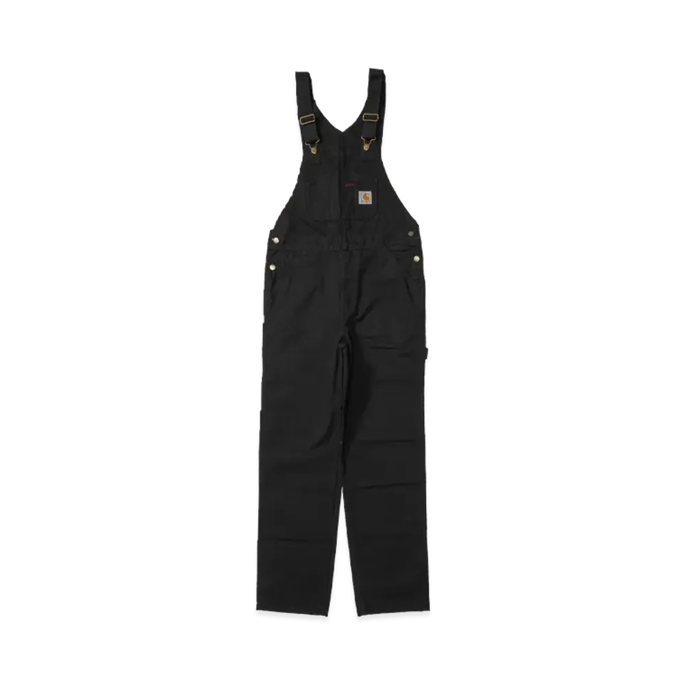 Carhartt WIP Bib Overall "Rinsed Black"