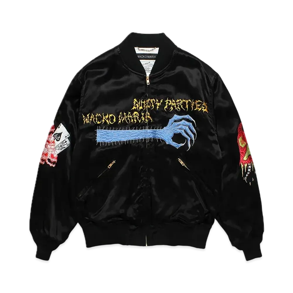 WACKO MARIA x NECKFACE Vietnam Jacket "Black"