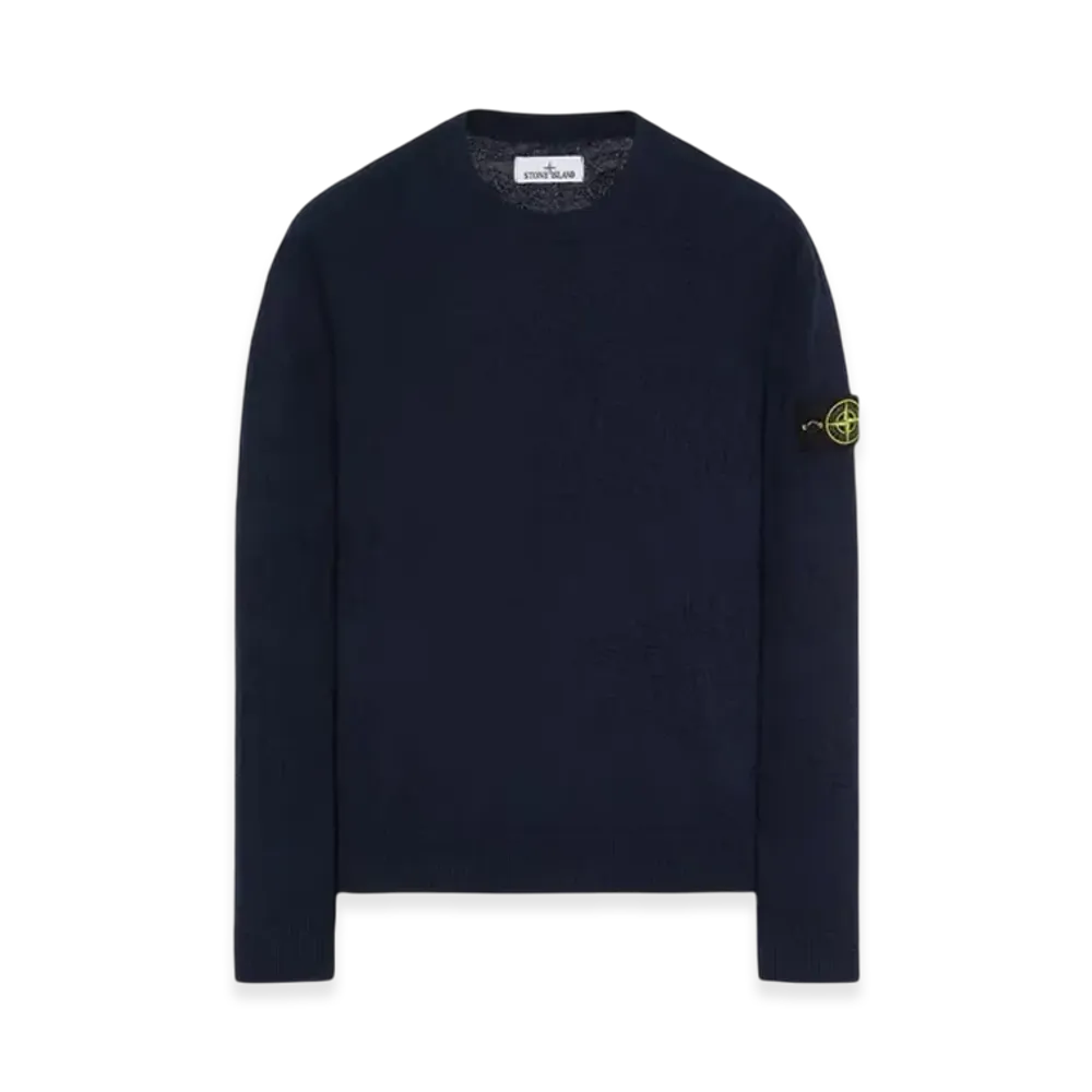 Stone Island 515B3 Crewneck Sweater - 23SS "Navy Blue"