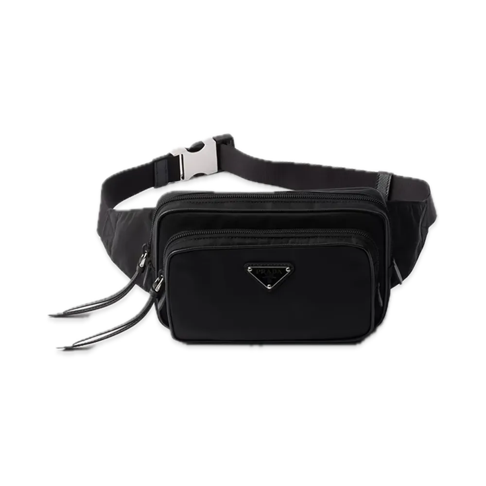 PRADA Re-Nylon Belt Bag "Black"