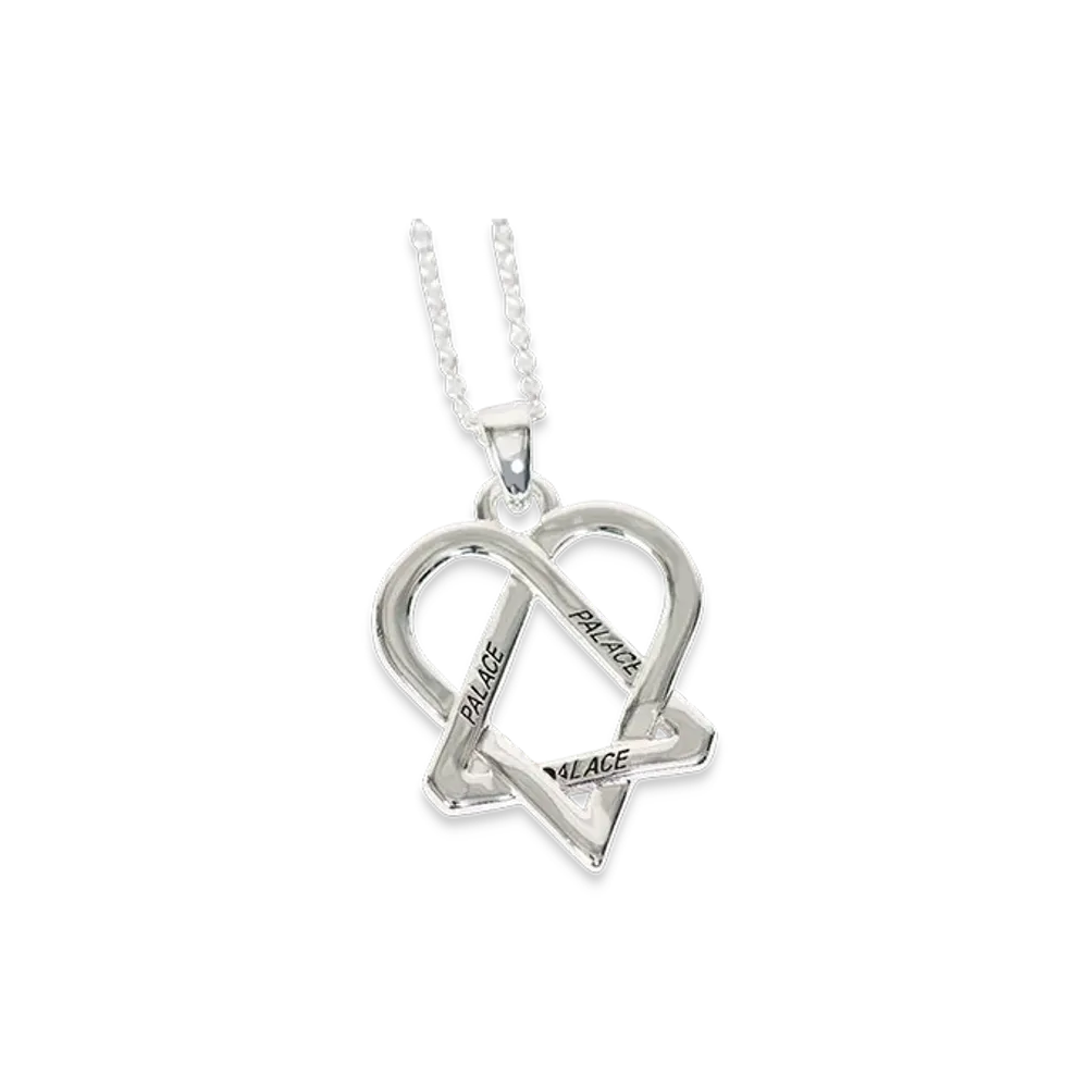 PALACE x HIM Tri Gram Pendant "Silver"