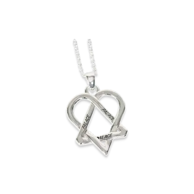 PALACE x HIM Tri Gram Pendant "Silver"
