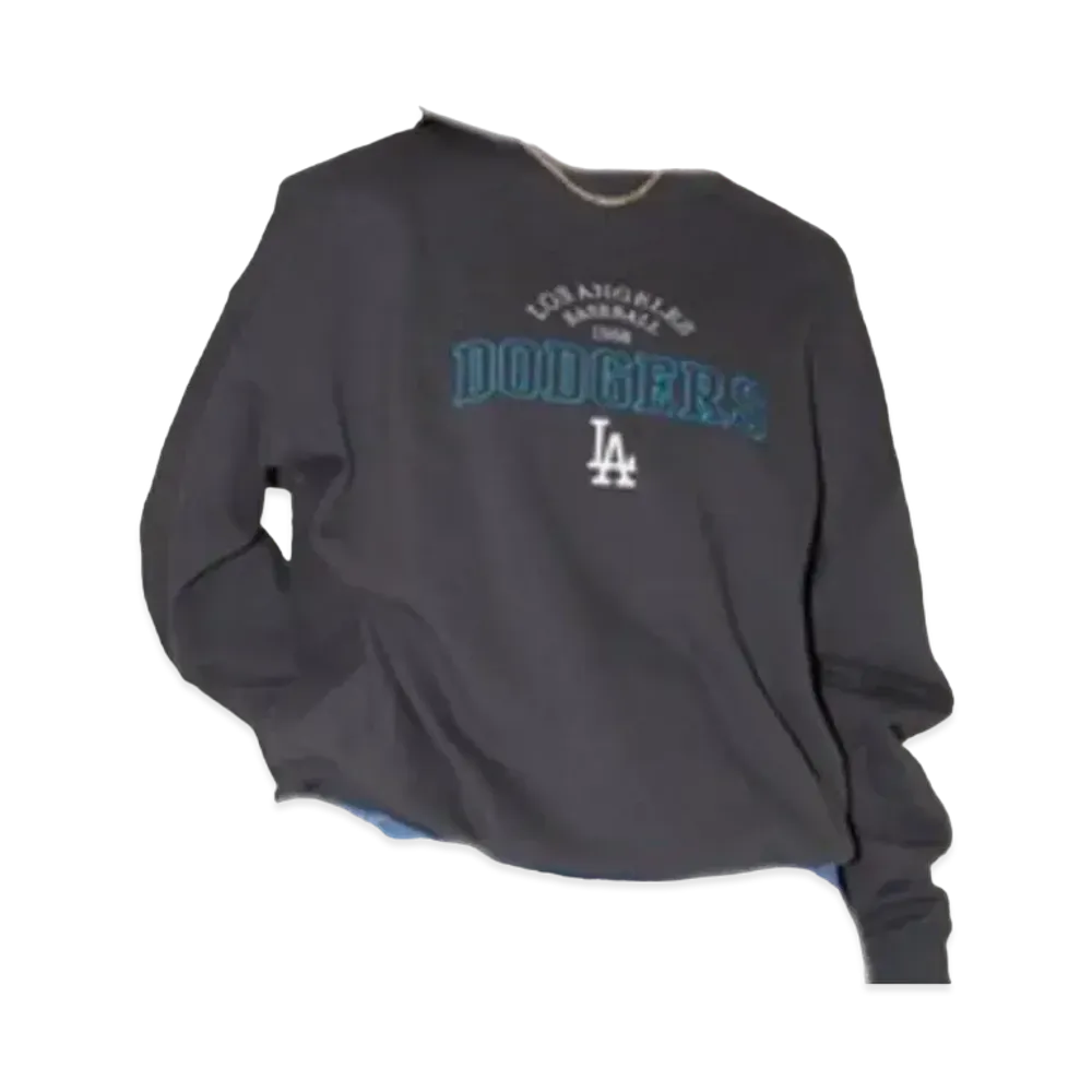 MLB x PUBLUX Exclusive Embroidered Logo Sweatshirt "Gray"
