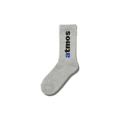 atmos Jacquard Logo Socks "Grey"