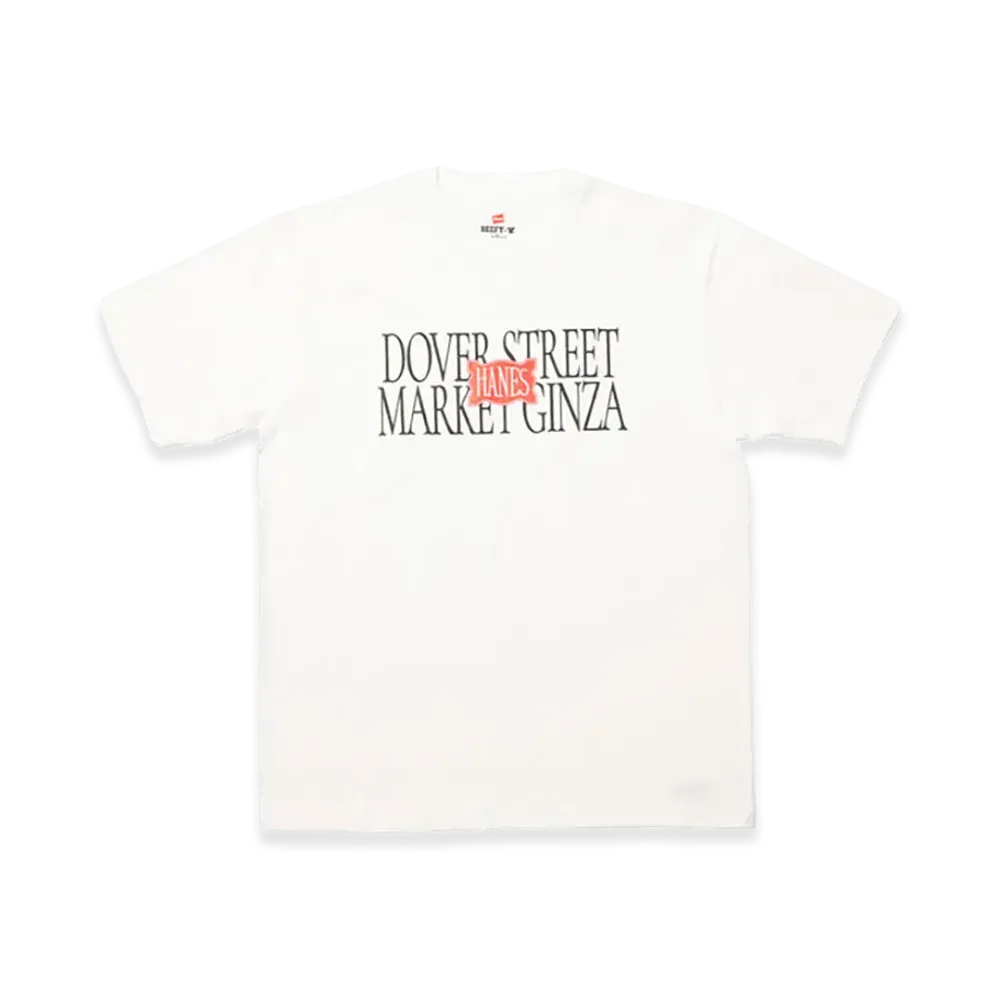 Dover Street Market x Hanes Beefy Tee "White"