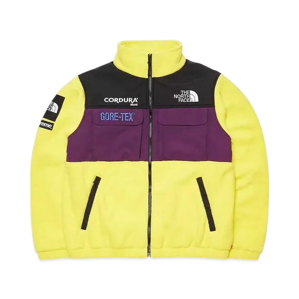 Supreme x The North Face Expedition Fleece Jacket "Yellow"