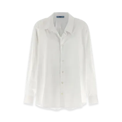 PRADA Women's Poplin Shirt "White"