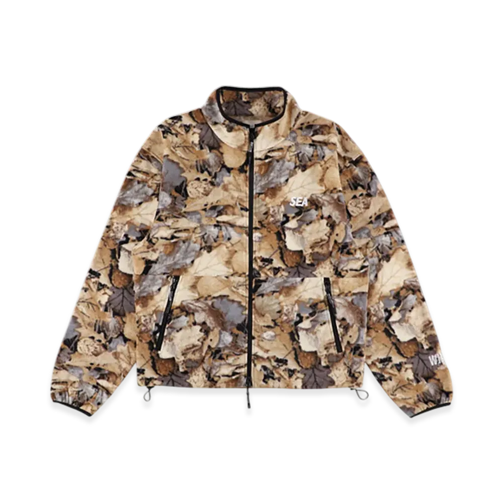 WIND AND SEA Sea Fleece Jacket "Real Camo"