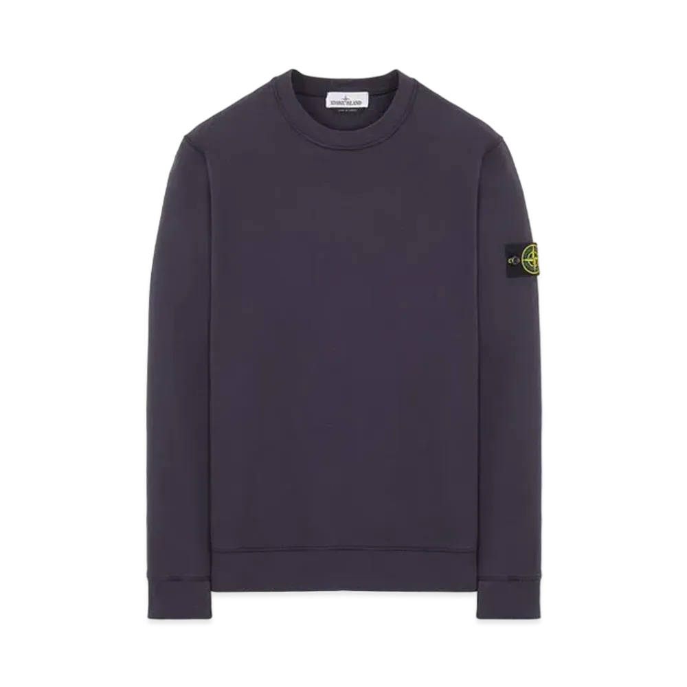 Stone Island 63020 BRUSHED COTTON FLEECE "Ink Blue"