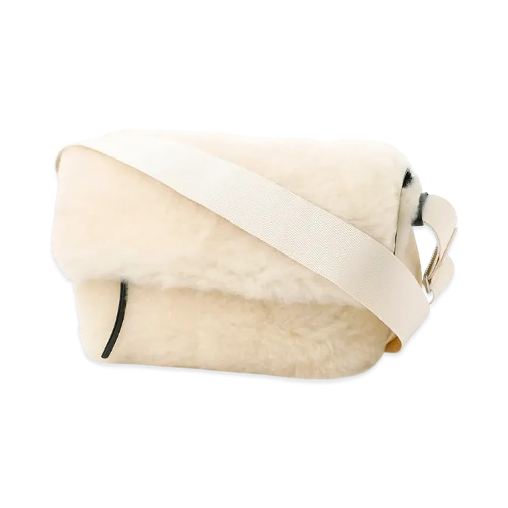 Jil Sander Utility Crossbody Medium "Eggshell"