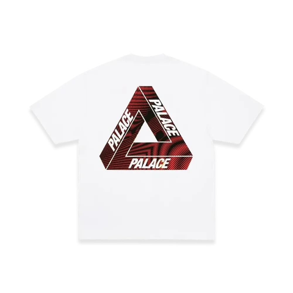 PALACE Tri-Vex T-Shirt "White Red"