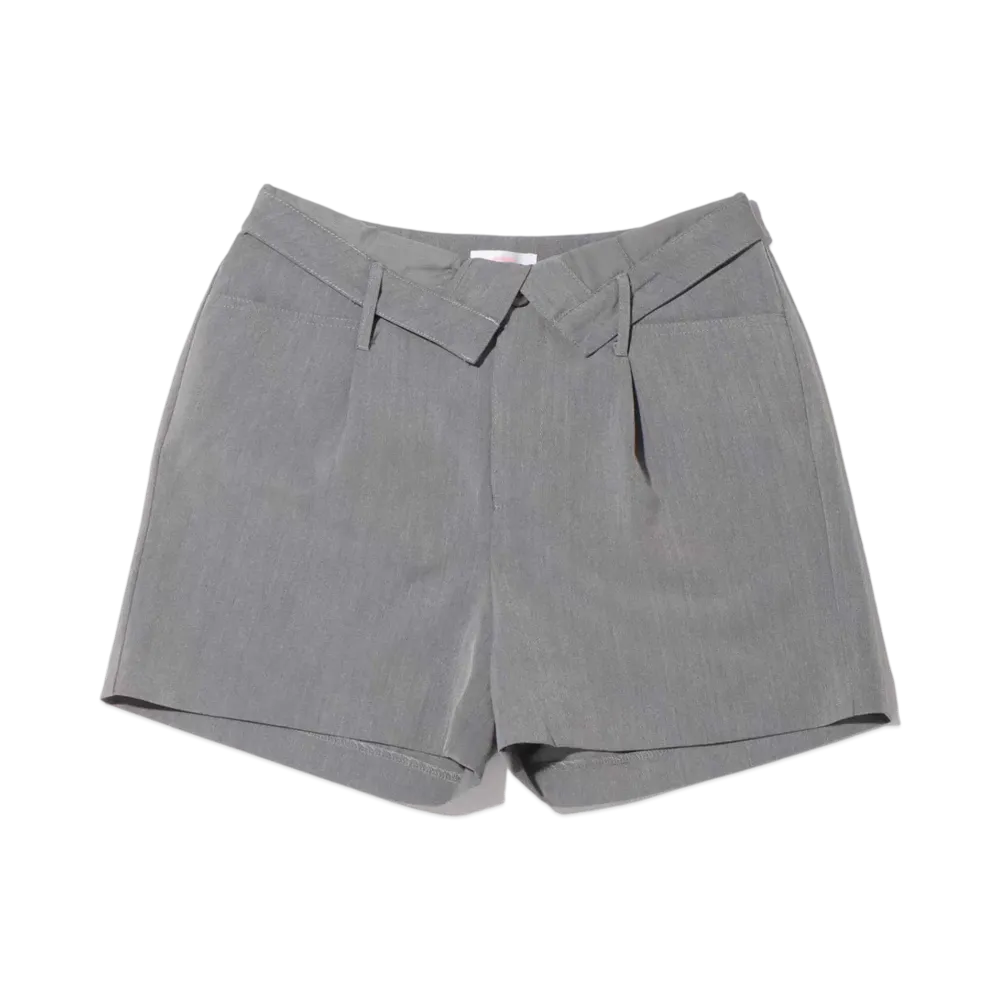 atmos pink Waist Design Shorts "Gray"