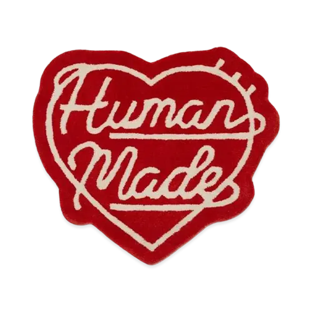HUMAN MADE Heart Rug Small "Red" HM28GD073