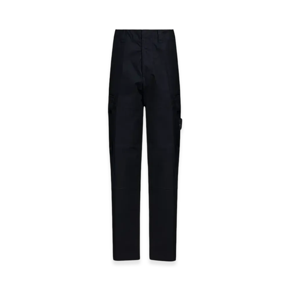 Stone Island 307F1 Ghost Piece O-Ventile Cargo Trousers - 23FW "Navy Blue"