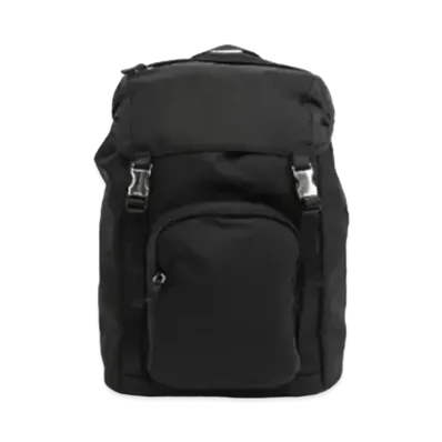 PRADA Nylon Tessuto Backpack "Black"