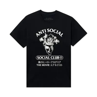 ANTI SOCIAL SOCIAL CLUB x MY HERO ACADEMIA Class 1-A Tee "Black"