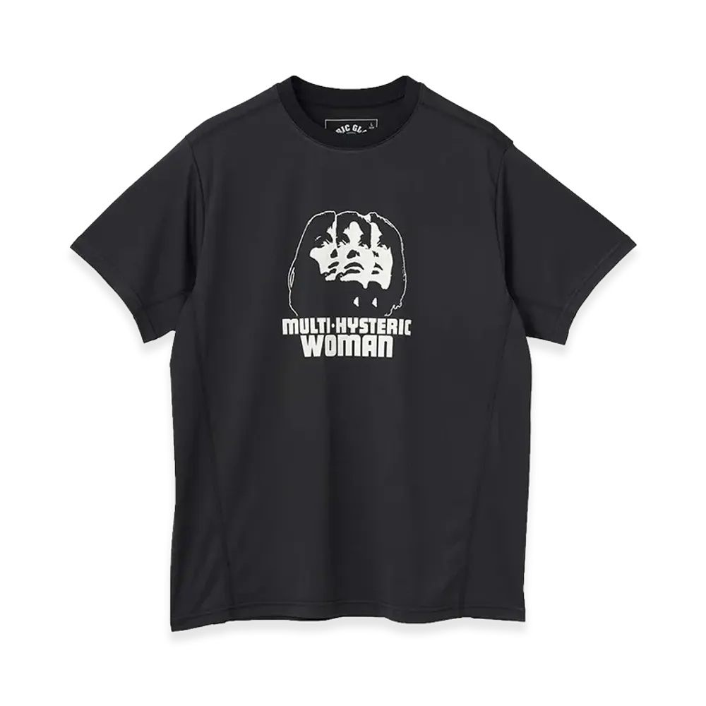 HYSTERIC GLAMOUR Multi Hysteric Woman Functional T-Shirt "Black"