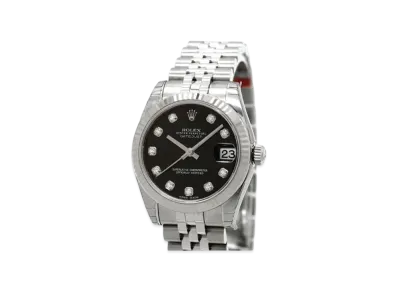 ROLEX Datejust 31mm "Stainless Steel/White Gold/Black" 178274G