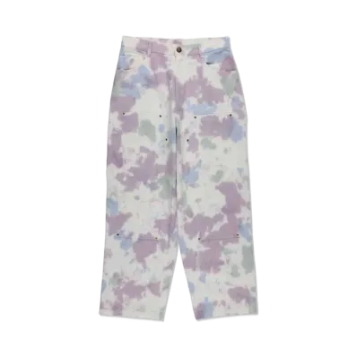 WIND AND SEA Uneven Dye Painter Pant "Chamois Pink"