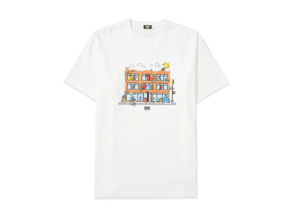 Kith x Sesame Street Store Tee "White"