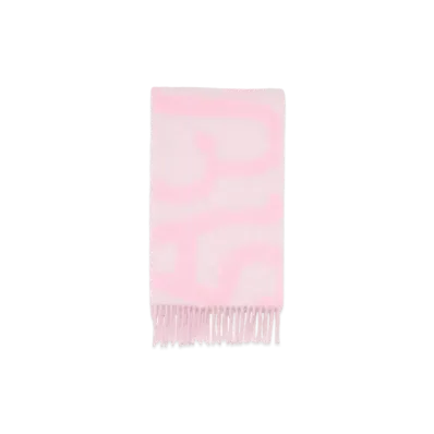 Acne Studios Fringe scarf "Pink"