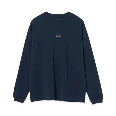 BEAMS Mini Logo Crew Neck Tee "Navy"