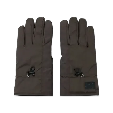 Paul Smith Cropped Logo Gloves "DrakBrown"