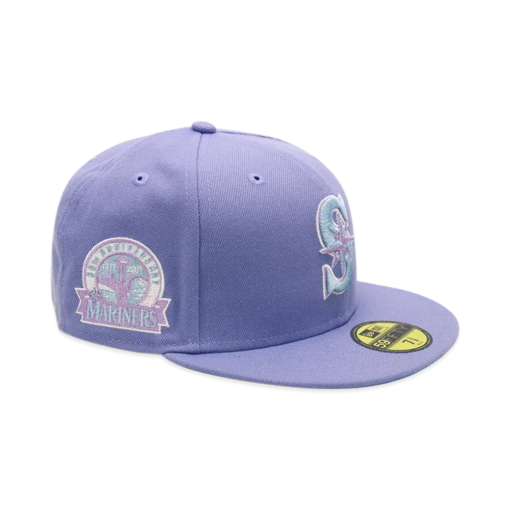 NEW ERA x MLB The Cap 59Fifty Seattle Mariners "Lavender"