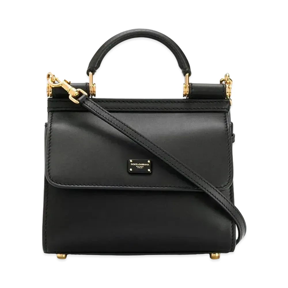 Dolce&Gabbana Sicily 58 Bag Mini Calfskin "Black"