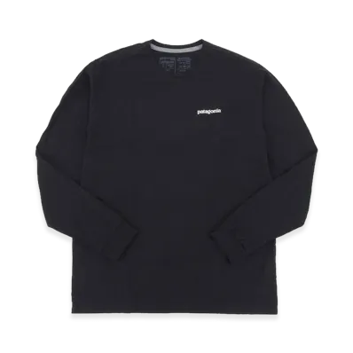 Patagonia P-6 Logo Responsibili L/S T-Shirt "Black"