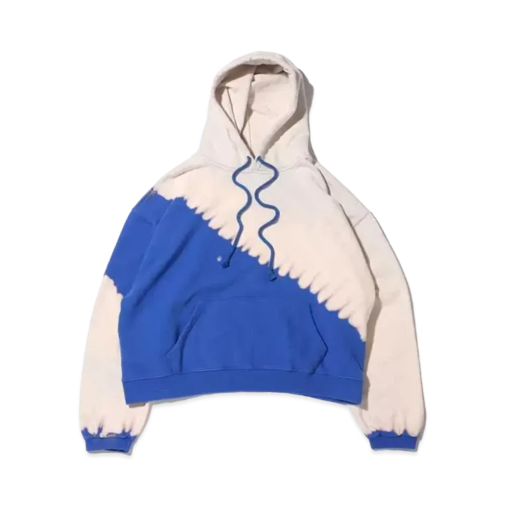 atmos pink Bleach Hoodie "Blue"