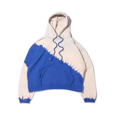 atmos pink Bleach Hoodie "Blue"