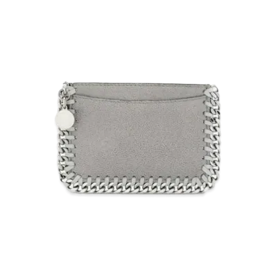 Stella McCartney Falabella Cardholder "Light Grey"