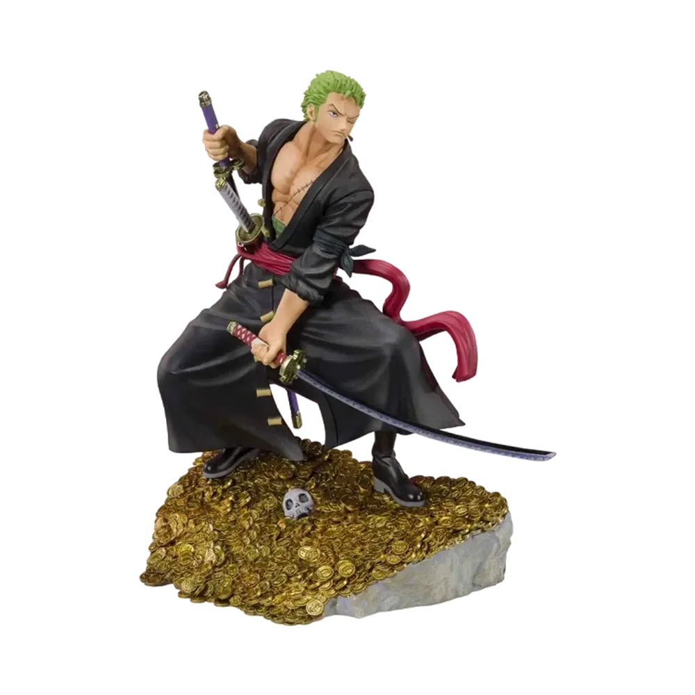 BANDAI "FiguartsZERO" -One Piece- RORONOA.ZORO -WT100 Eiichiro Oda Original Illustration-