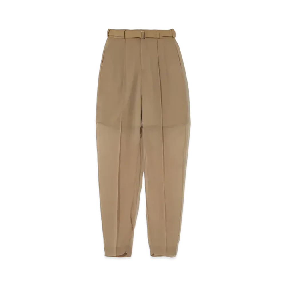 UNDERCOVER See-Through Slacks "Beige"