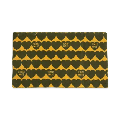 HUMAN MADE Heart Fleece Blanket "Olivedrab"