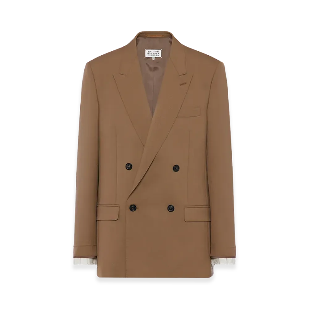 Maison Margiela Wool Tailored Jacket "Brown"