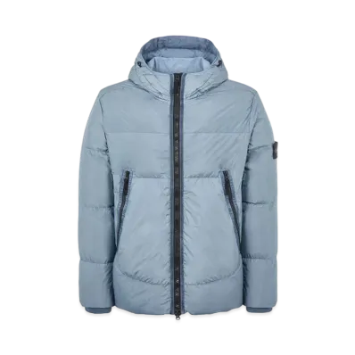 Stone Island 40123 GARMENT DYED CRINKLE REPS NY DOWN-TC "Pastel Blue"