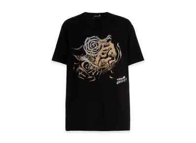 Ground Y x Taro Okamoto Graphic T-shirts "Sapporo Winter Olympics Commemorative Medal" "Black"