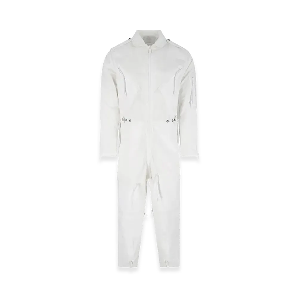 PRADA Cotton Jumpsuit "White"