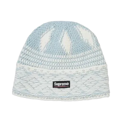 Supreme Diamond Beanie "Light Blue"