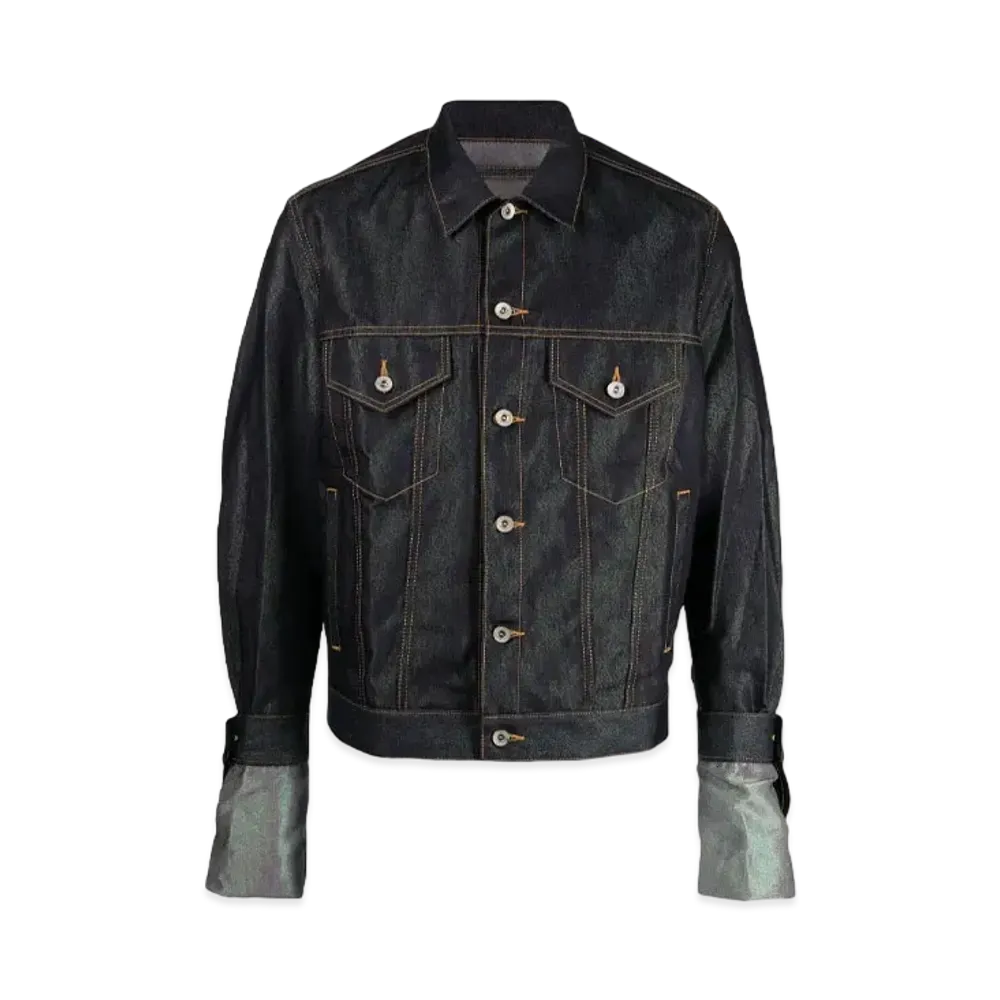 doublet Button Denim Jacket "Indigo Blue"