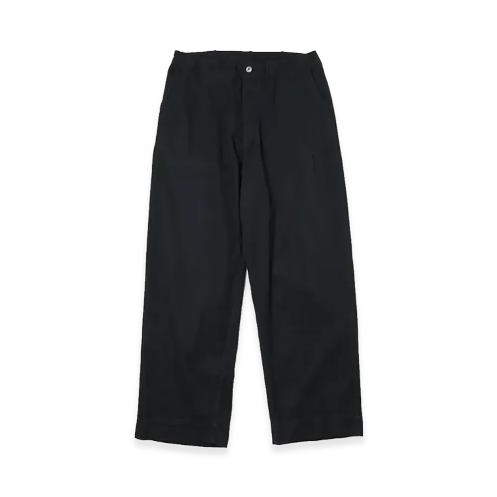 A.PRESSE Vintage Chino Trousers "Black"