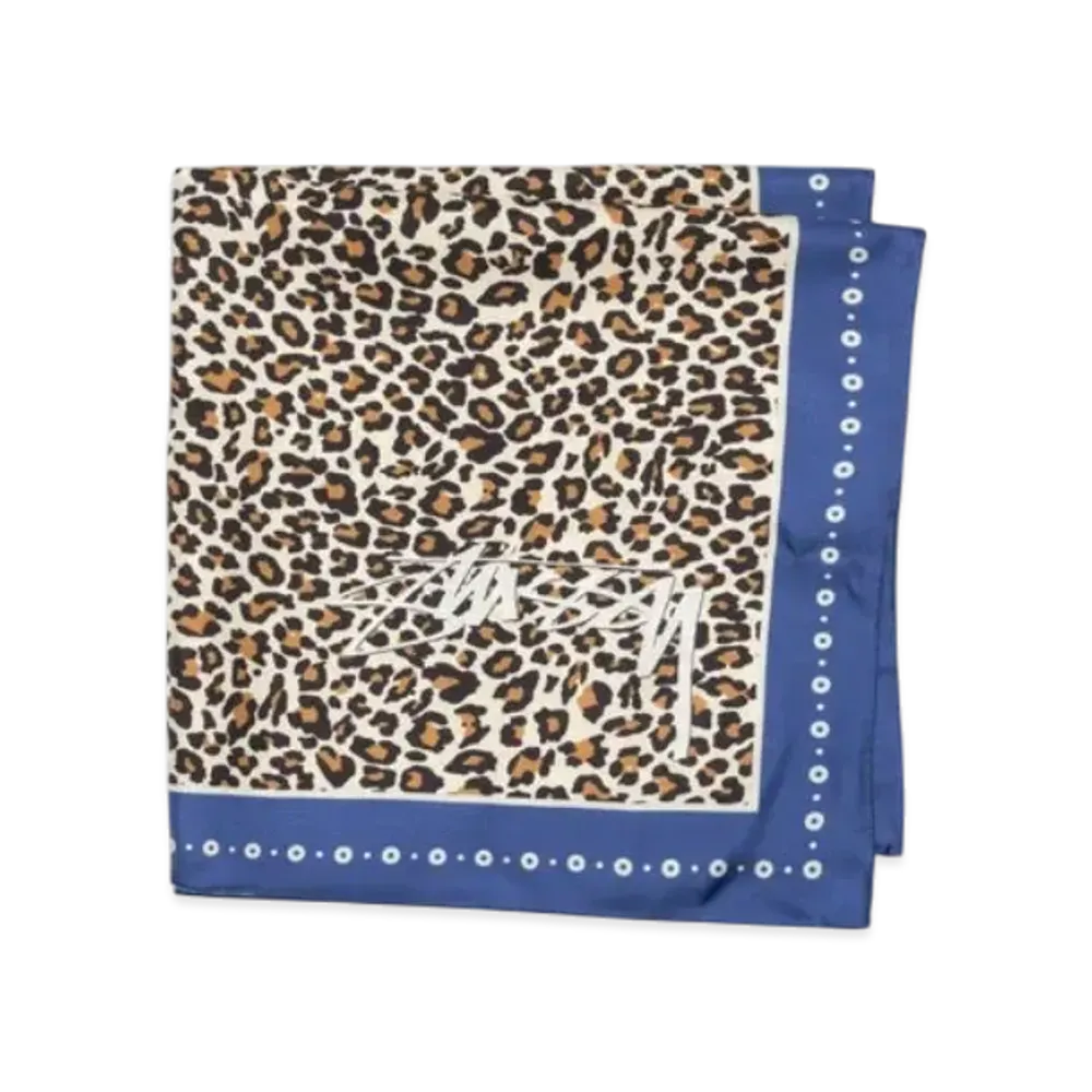 Stussy Silk Bandana "Leopard"